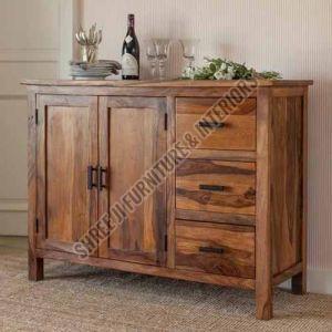 2 Door Pi Teak Sideboard Cabinet